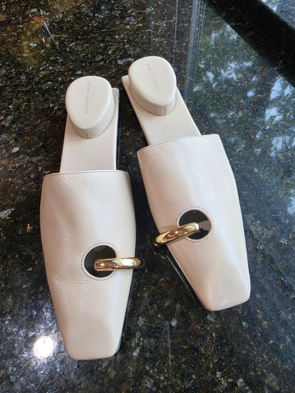 Tory Burch Pierced Mule Sz 9